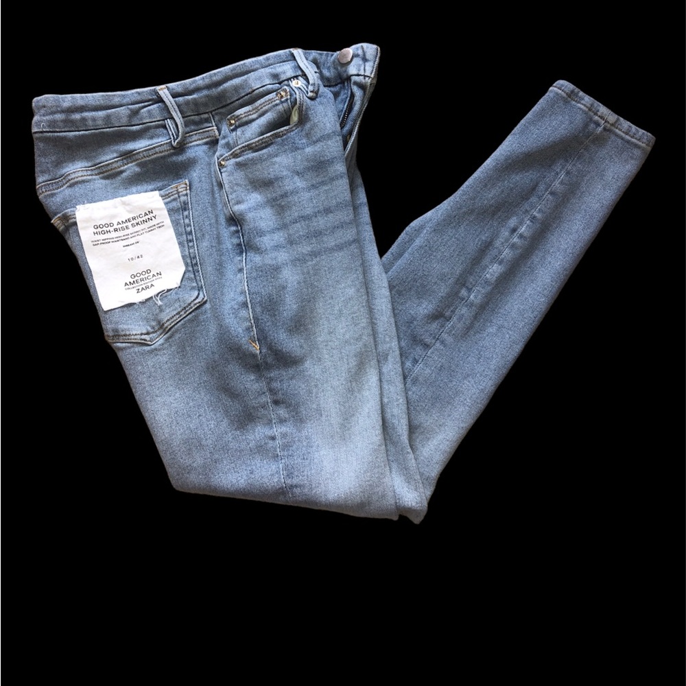 Women’s Good American High Rise Skinny jeans 10/42 NWT by Zara